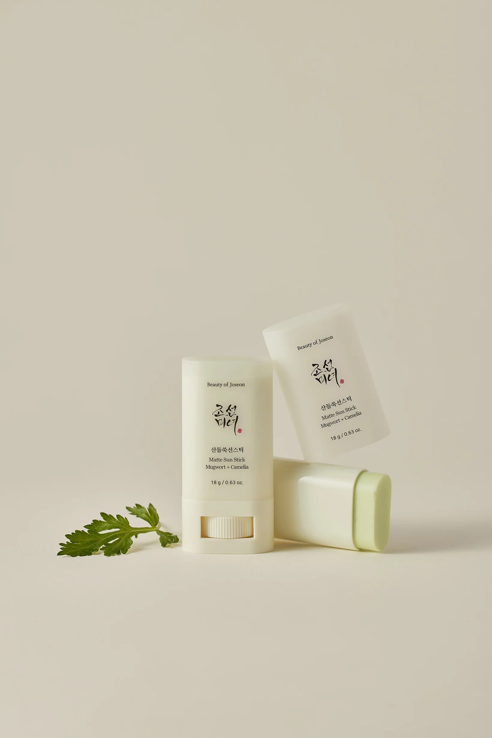 Matte Sun Stick: Mugwort + Camelia - pieštuko tipo apsauga nuo saulės SPF50