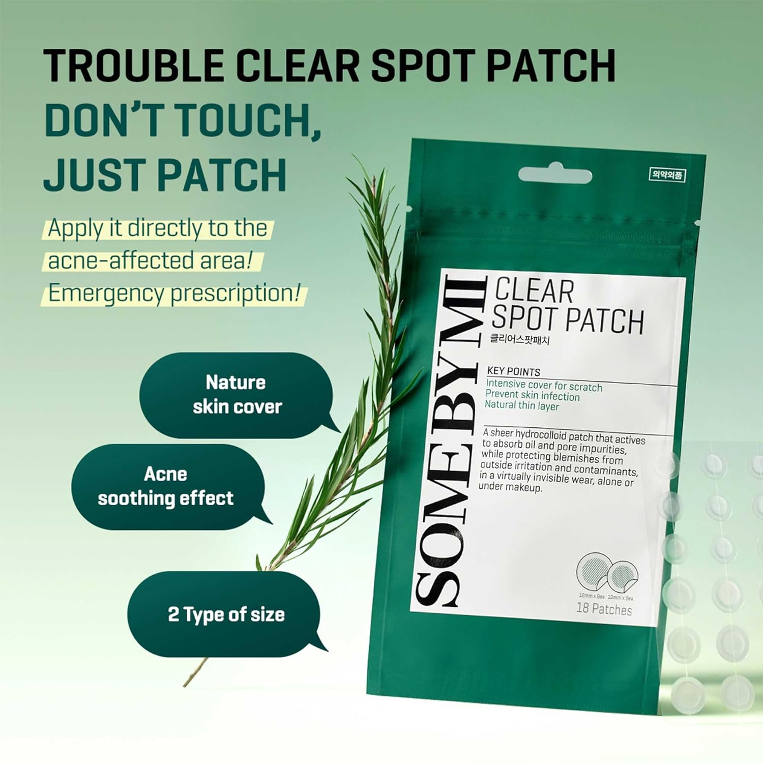 30 Days Miracle Clear Spot Patch - pleistriukai spuogams