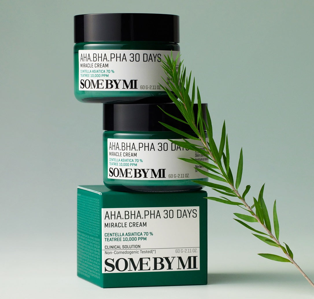 AHA-BHA-PHA 30 days Miracle Cream - veido kremas probleminei odai