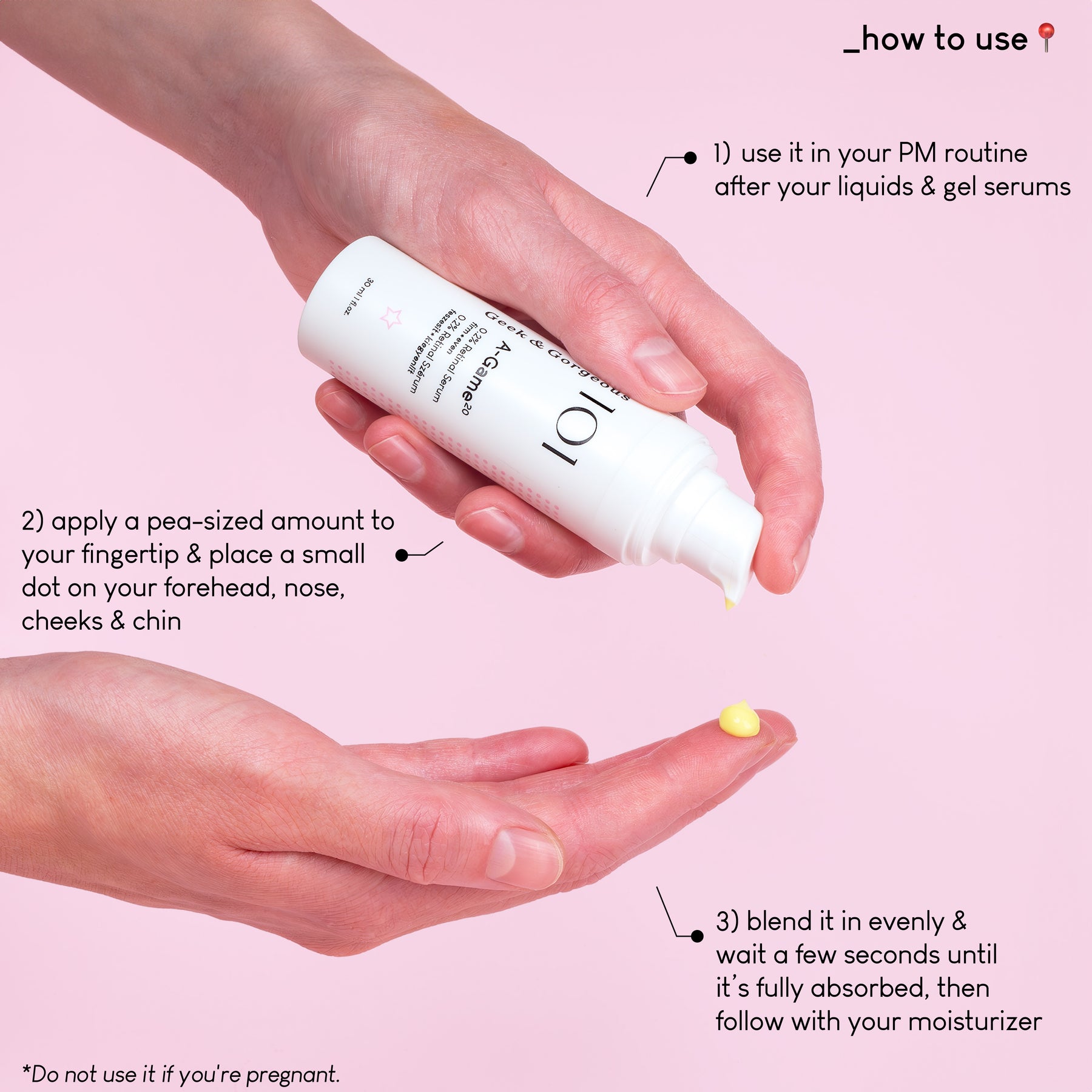 A-Game 20 0.2% Retinal Serum - veido serumas su retinaliu