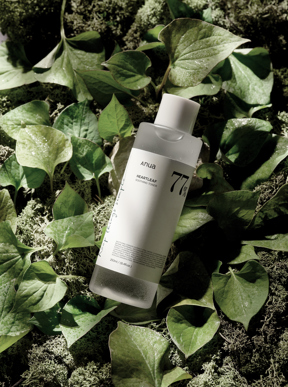 Heartleaf 77% Soothing Toner - raminantis bei drėkinantis veido tonikas