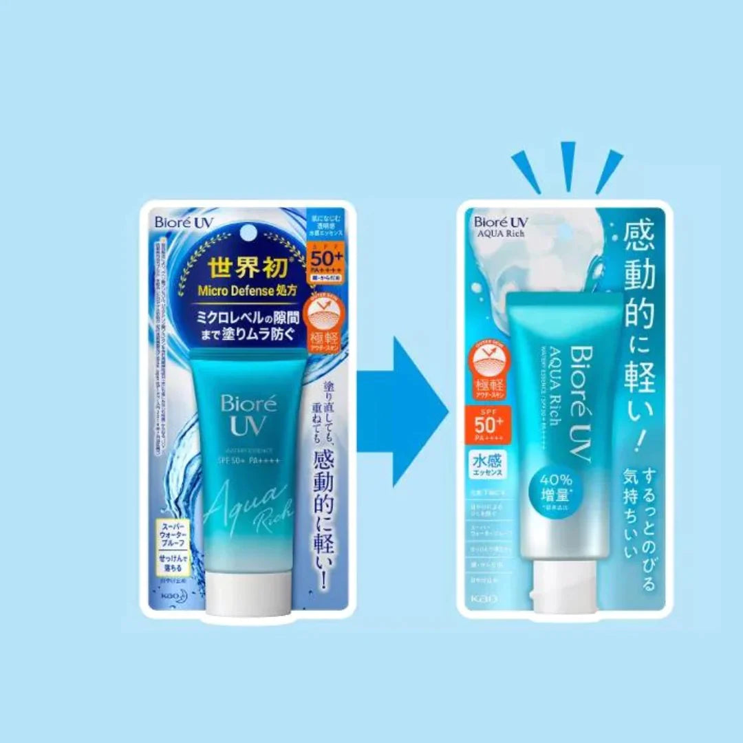 UV Aqua Rich Watery Essence Sunscreen SPF50+ - apsauginis kremas nuo saulės