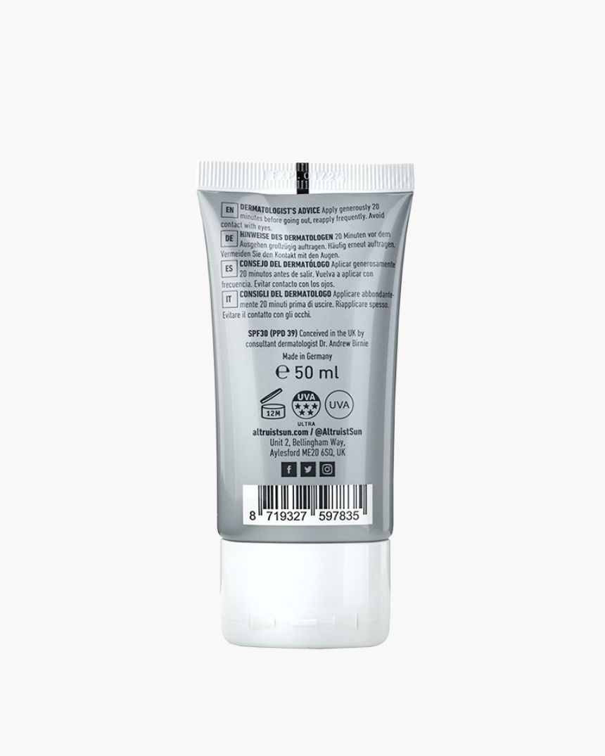 Altruist Face Fluid SPF30 - lengvos konsistencijos veido apsauginis kremas nuo saulės | skinli-lt722420834.png