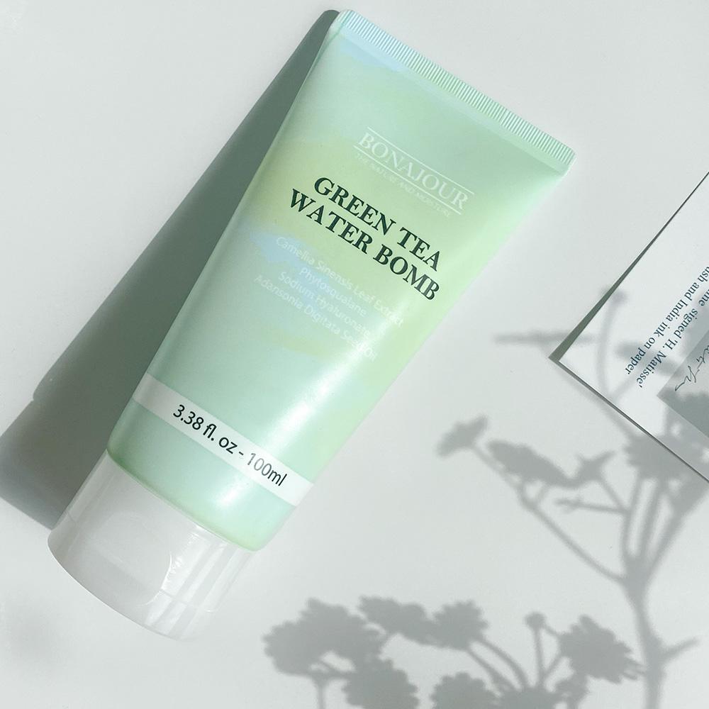 Bonajour Green Tea Water Bomb Cream - drėkinantis kremas su žaliąja arbata | skinli-lt724860035.jpg