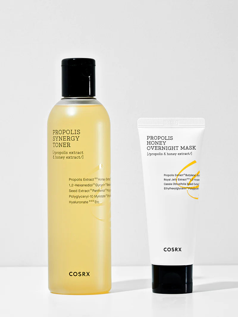 Cosrx Full Fit Propolis Honey Overnight Mask -naktinė veido kaukė su medumi ir propoliu | skinli-lt805607537.webp