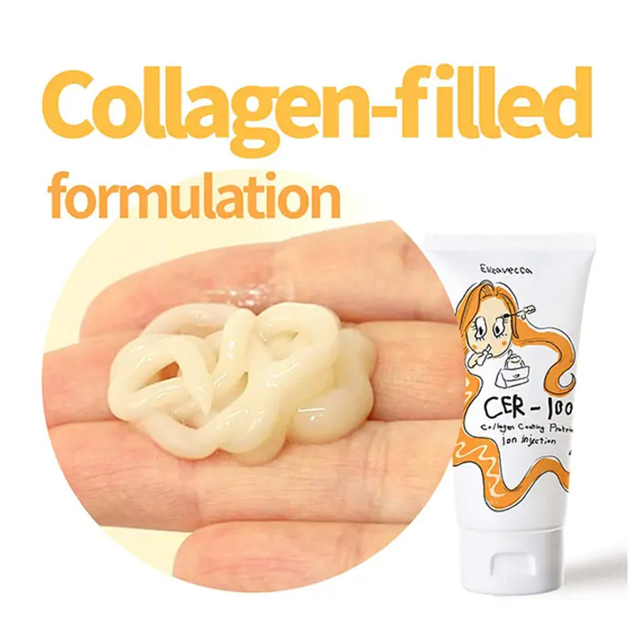 Elizavecca Elizavecca CER-100 Collagen Coating Protein Ion Injection - nenuplaunama esencija plaukams | skinli-lt757326109.jpg