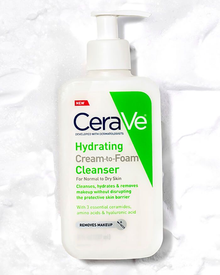 Cerave Hydrating Cream-to-Foam Cleanser - drėkinantis putojants prausiklis | skinli-lt773578348.jpg