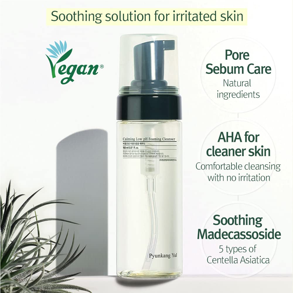 Pyunkang Yul Calming Low pH Foaming Cleanser - putų pavidalo veido prausiklis | skinli-lt721286103.jpg