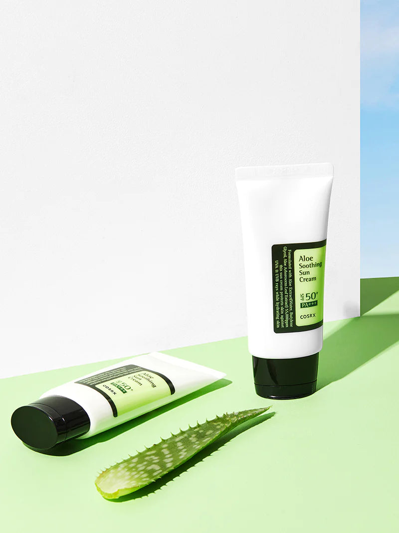 Cosrx Aloe Soothing Sun Cream SPF50 - apsauga nuo saulės | skinli-lt721010611.webp