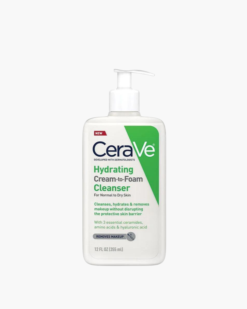 Cerave Hydrating Cream-to-Foam Cleanser - drėkinantis putojants prausiklis | skinli-lt773577011.png