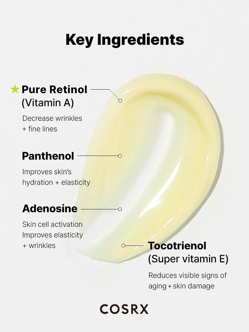 Cosrx The Retinol 0.1 Cream - veido kremas su 0.1% retinolio | skinli-lt837075063.webp