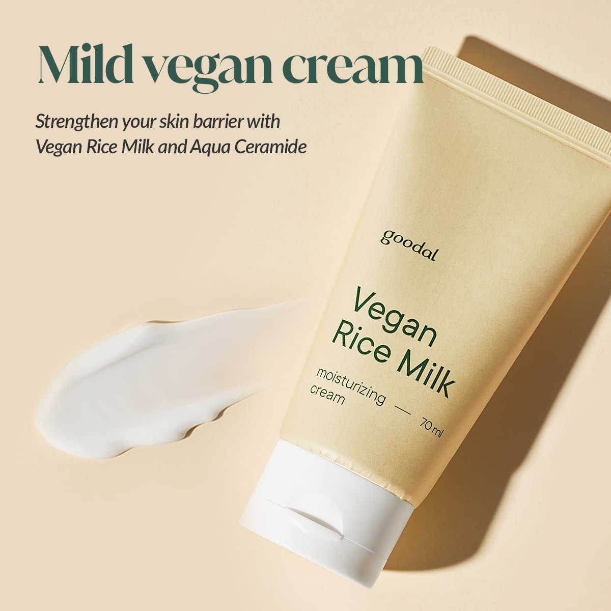 Goodal Vegan Rice Milk Moisturizing Cream - maitinantis veido kremas | skinli-lt723980511.jpg